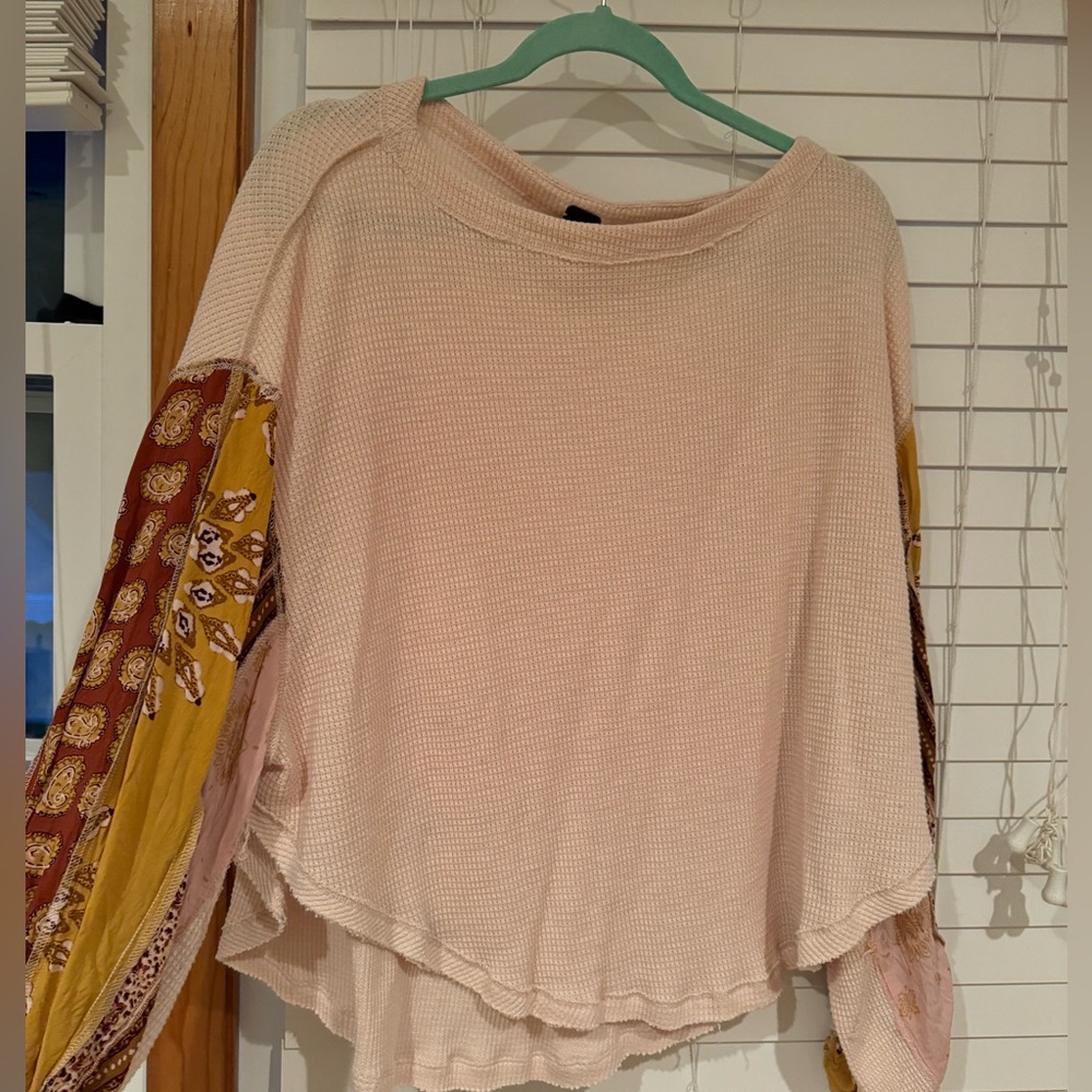 Free People Patchwork Thermal